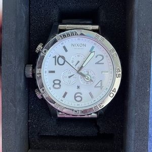 Nixon 51-30 Chrono High Polish/White